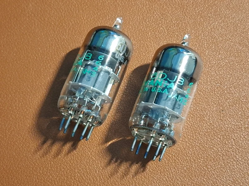 Sylvania JHS 6DJ8 / ECC88 – NOS matchat par – USA 1966 Sylvania JHS 6DJ8 / ECC88 – NOS matchat par – USA 1966 - Kuva 5 / 7