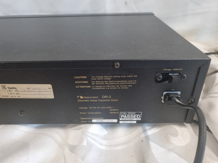 Nakamichi DR-2 Kassettdäck