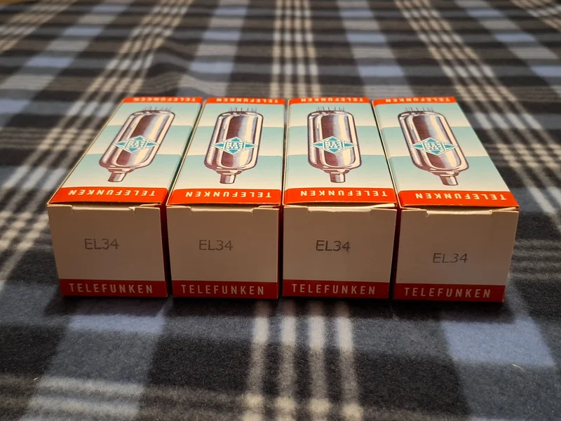 EL34 Telefunken Matchad kvarett - Bild 1 av 6