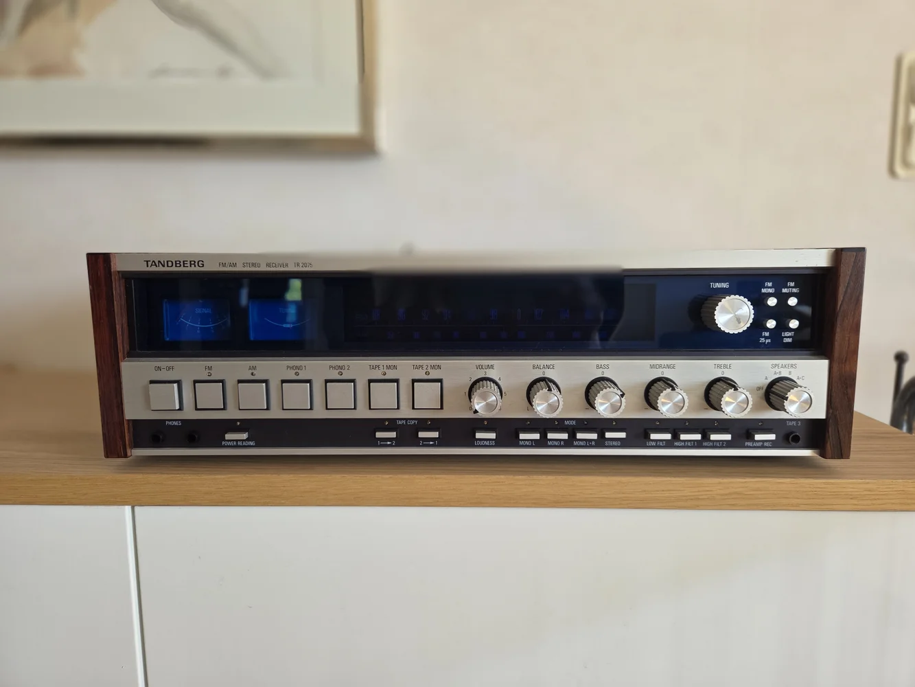 Tandberg TR 2075 – servad & genomgången