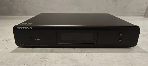 Topping D90 AK4499 Svart Fullt Balancerad DAC, I2S 32bi...