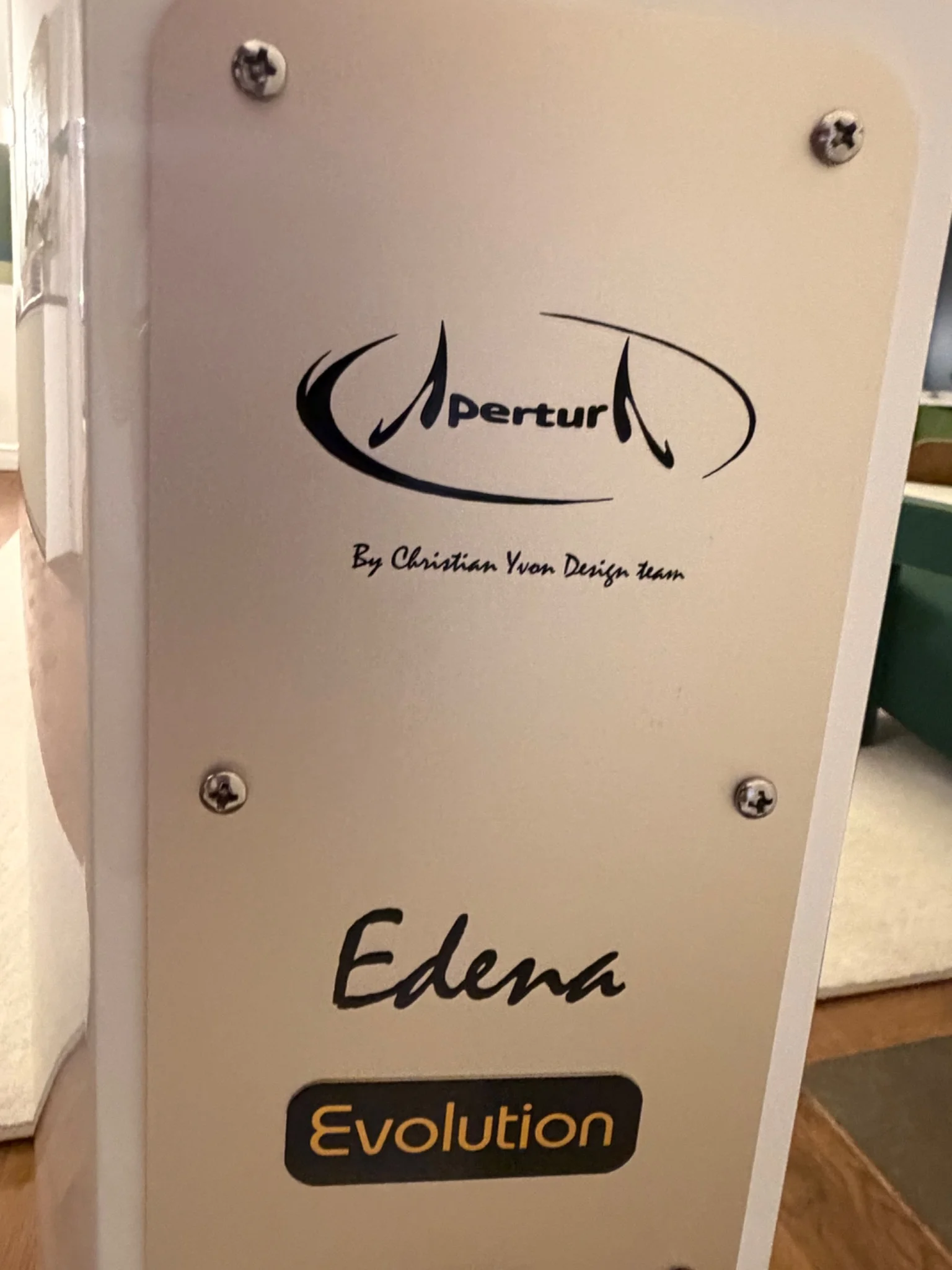 Apertura Edena Evolution &ndash; vit h&ouml;gglans, perfekt skick &ndash; Stockholm - Bild 6 av 6