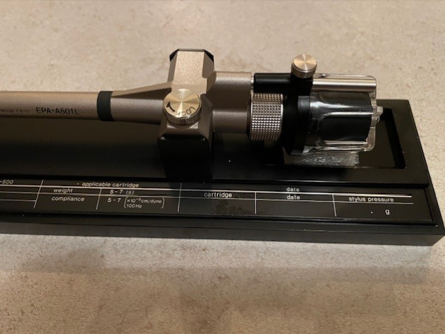 Technics EPA501M och EPA501L tonarmsrör - Bild 4 av 6