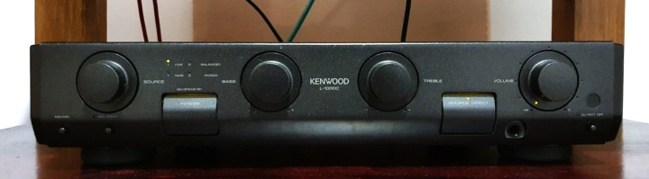 Kenwood Labs  Förstärkare,  Försteg L-1000C & Slutsteg L-1000M