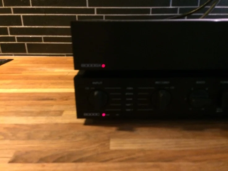 AUDIOLAB 8000C + 8000SX (F&ouml;r &amp; Slutsteg) Made In U.K - Bild 9 av 9