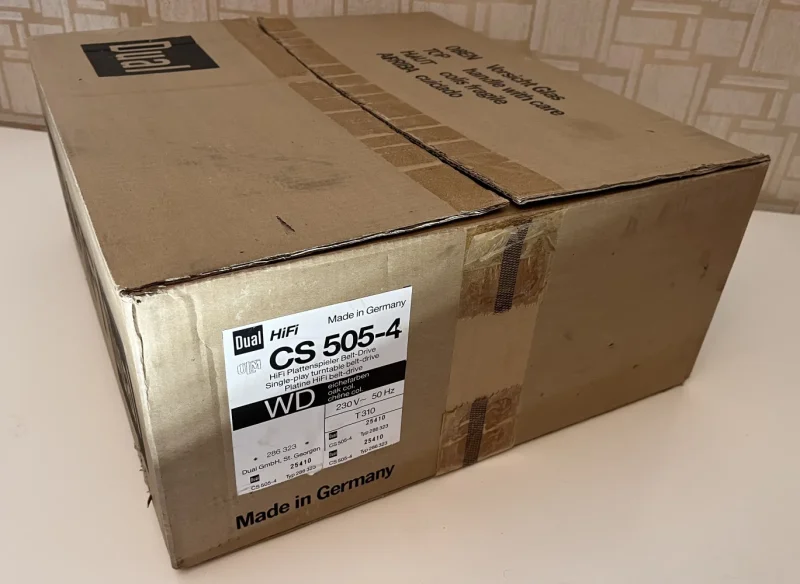 Dual 505-4 med AT VM95ML (R&ouml;d) - Bild 5 av 5