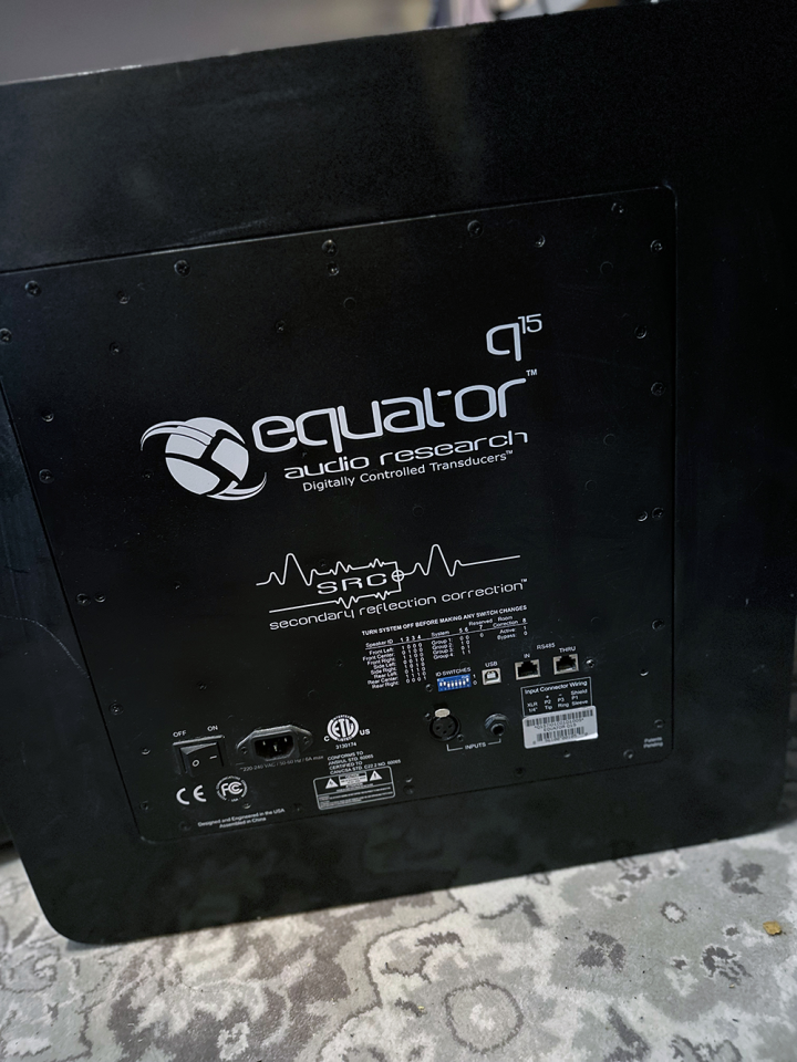 Equator Audio Q Series Q15 15" Coaxial Reference Monitor