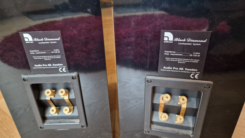 Audio pro Black diamond v.1 Audio pro Black diamond v.1 - Bild 2 av 2