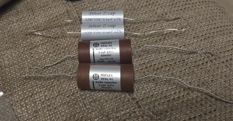Jantzen Silver 0.1uf/ Miflex kpal01 0.1uf