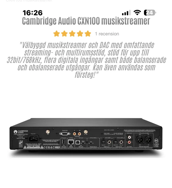 Camebridge cxn v2 - Bild 2 av 2