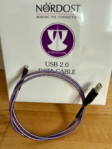 Nordost USB-kabel Purple Flare 1,0 meter, USB-A till Micro-B