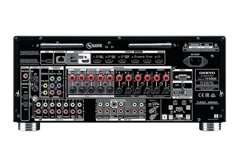 Onkyo Tx-Rz820 Onkyo Tx-Rz820 - Bild 2 av 3