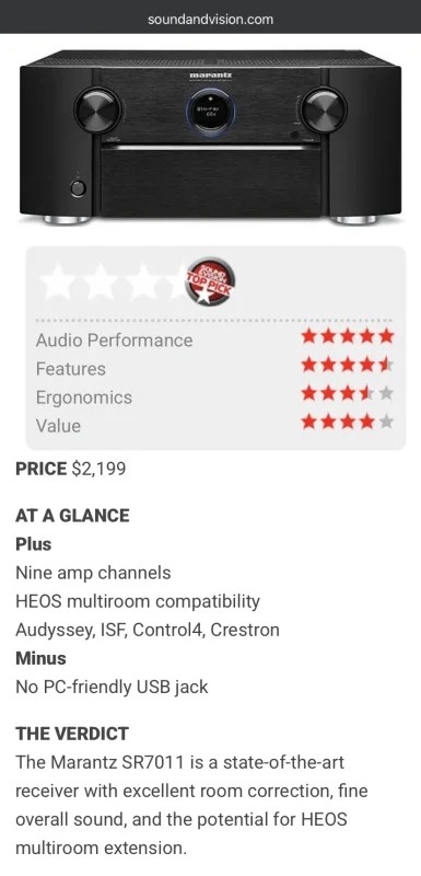 High-end Marantz receiver, &auml;ven byte Wiim - Bild 5 av 5