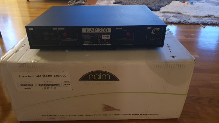 Naim Nap 200DR + dinkabel