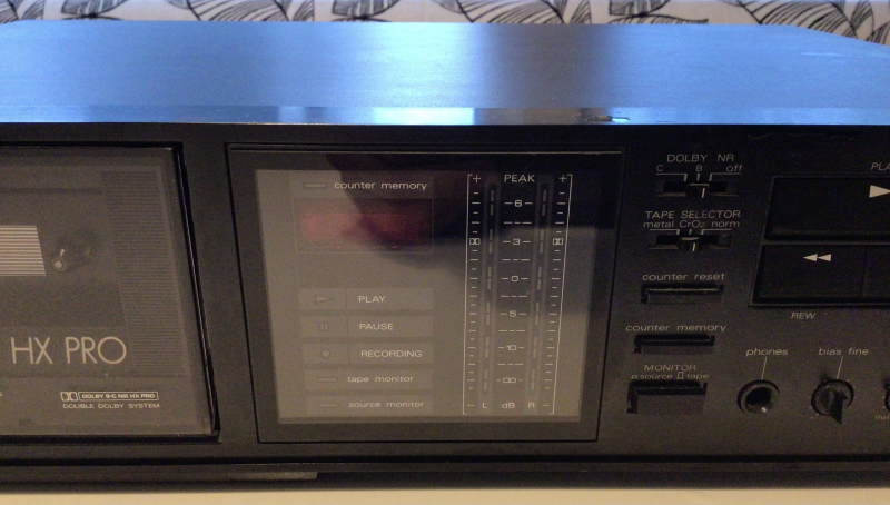 Kassettdäck Luxman K-112, 3 Head HX PRO - Bild 2 av 6