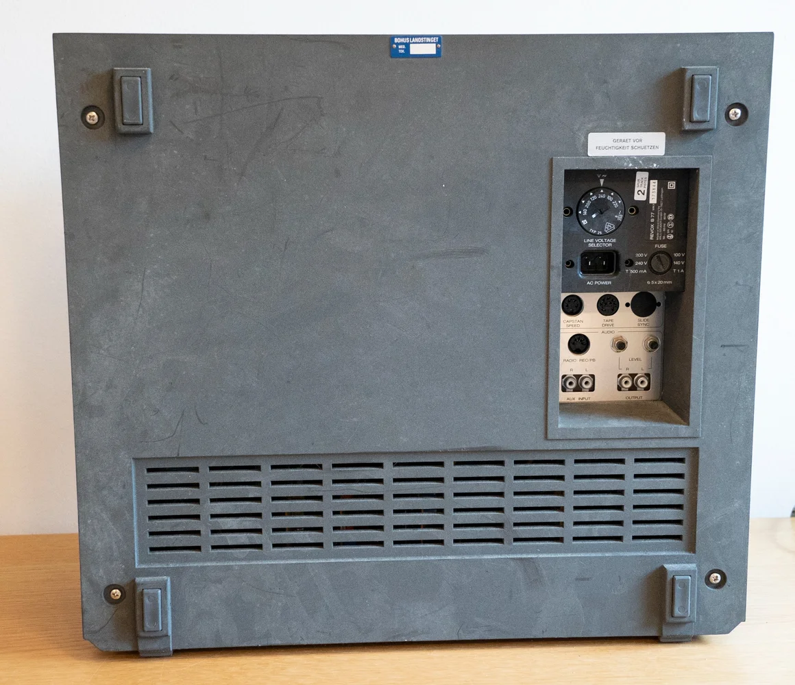 Revox B77 - 2-sp&aring;rs Rullbandspelare - Bild 5 av 6