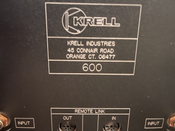 Krell FPB 600 slutsteg