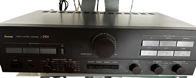 Sansui C-2101 f&ouml;rsteg - Bild 1 av 3
