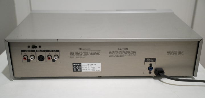Sony TC-FX6 Stereo Cassette Deck (1980-82)