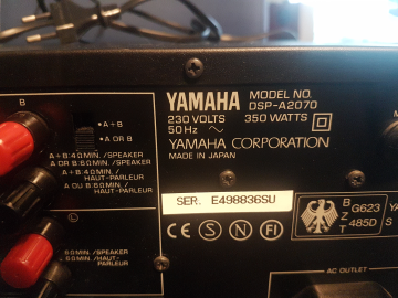 Yamaha DSP-A2070