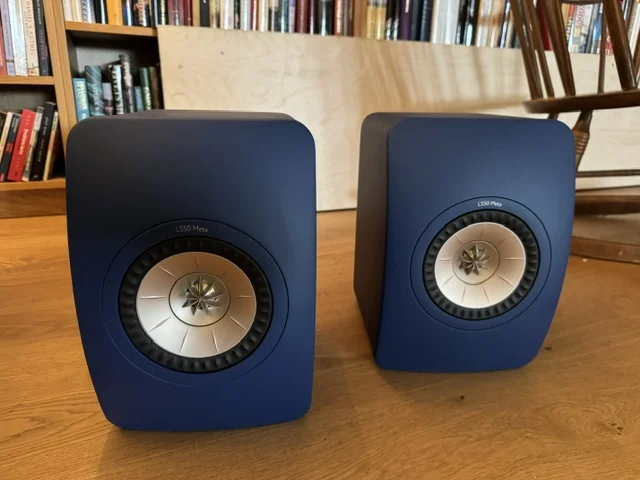 Kef LS 50 Meta royal blue special edition Kef LS 50 Meta royal blue special edition - Bild 1 av 4