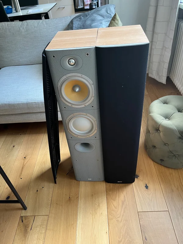 Bowers &amp; Wilkins DM603 S3 golvh&ouml;gtalare + LCR600 S3 centerh&ouml;gtalare - Bild 1 av 5