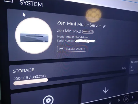 Innuos Zen mini MkIII 1TB HDD 