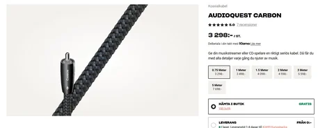 Audioquest kablar