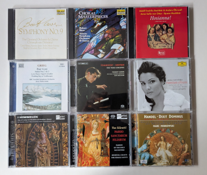 div CD klassisk musik