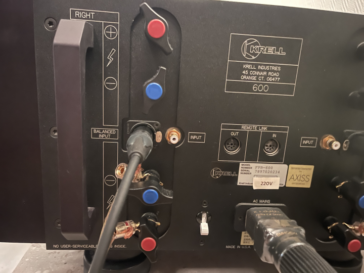Krell FPB 600 slutsteg