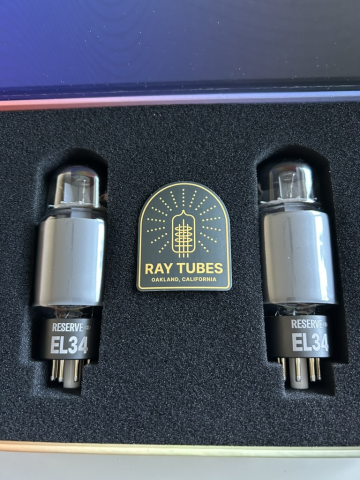 Ray Tubes EL34 Reserve – Premiumrör i nyskick