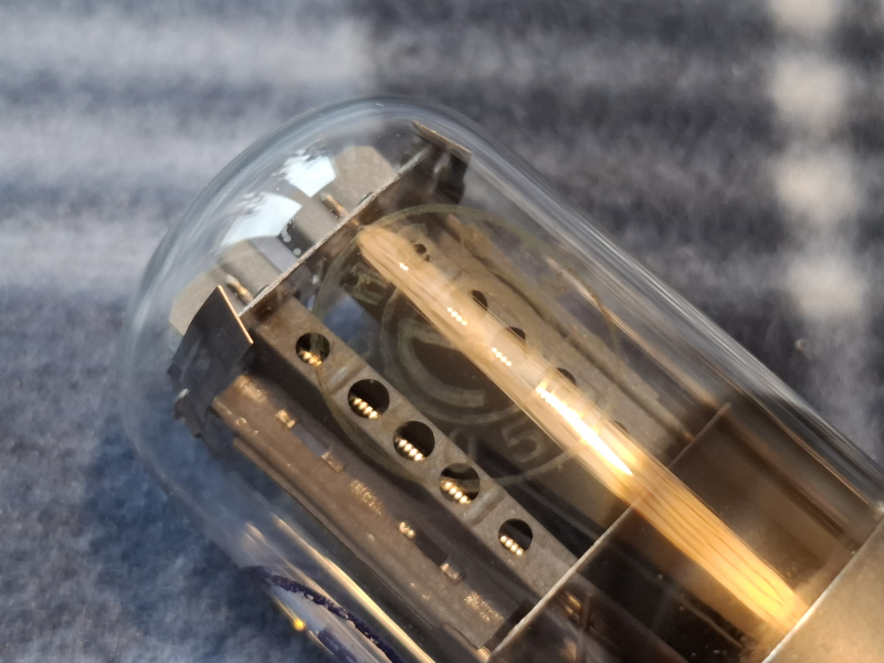 MELZ 6SN7 6H8C 1578 6N8S Holed Plates NOS Radiorör - Bild 6 av 6