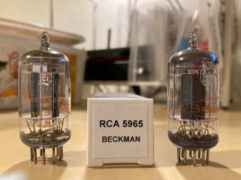 RCA 5965 (ECC81) NOS - sista paret!