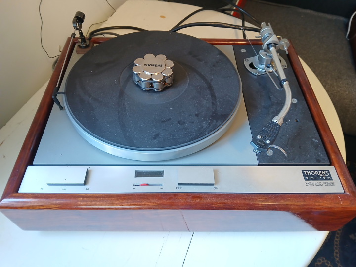 Thorens td 125 skivspelare säljes