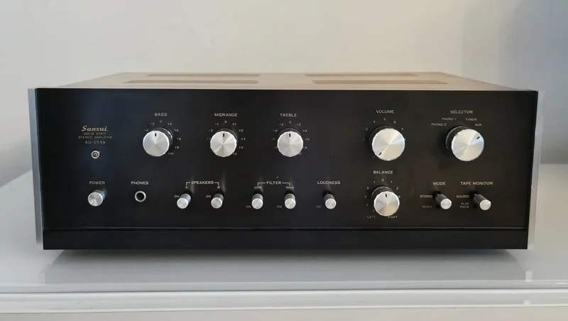 Sansui AU-555A + Sansui TU-666 - Bild 3 av 12