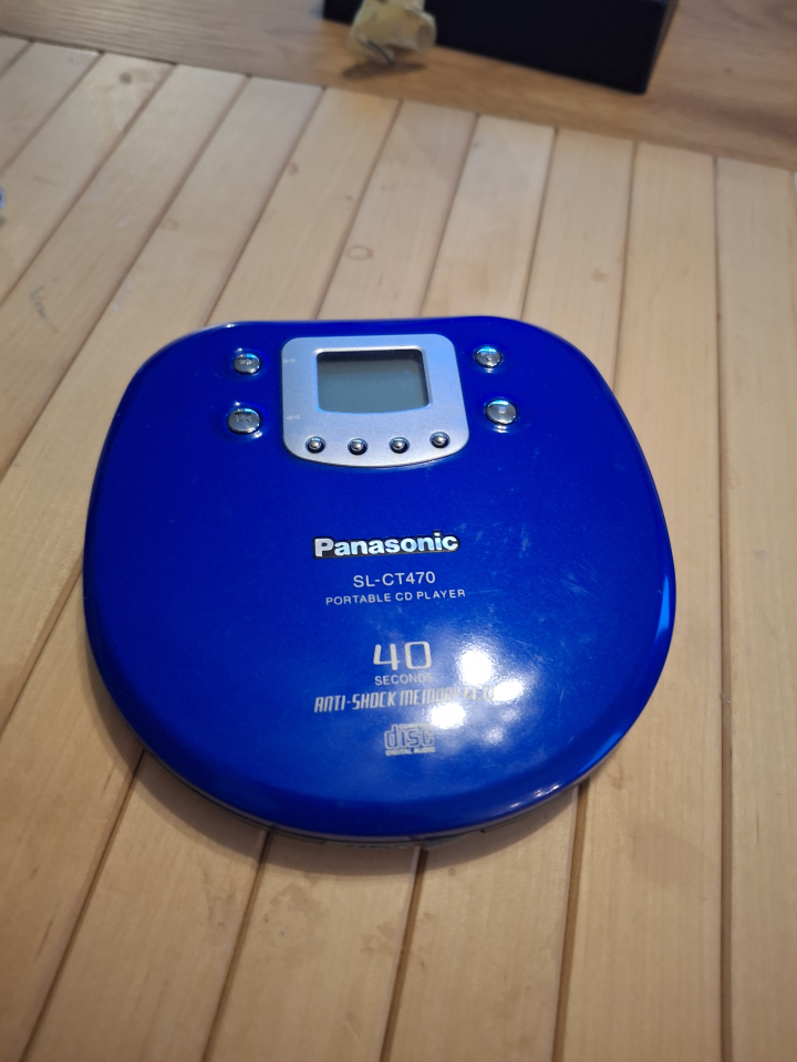 Panasonic SL-CT470 bärbar CD-spelare