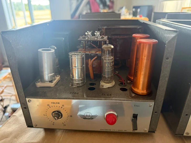 AGA MONOBLOCK EL84 SE R&ouml;rf&ouml;rst&auml;rkare - Bild 7 av 11