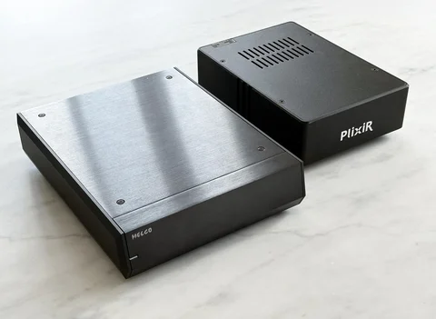 Melco S100 switch med Plixir strömdel