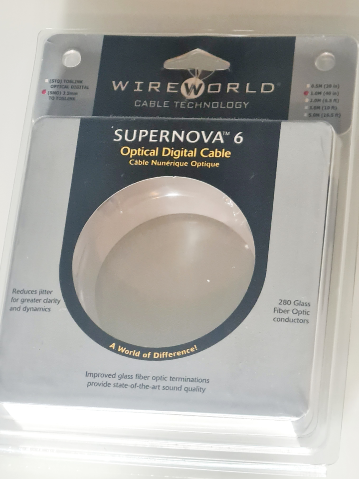 Wireworld Supernova 6 Toslink-3,5 mm