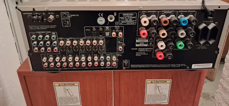 B&auml;ttre beg Reciever Onkyo TX-SR602E - Bild 2 av 2