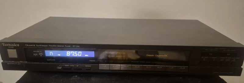 Technics ST‑G4 Quartz FM/AM Tuner bra skick Technics ST‑G4 Quartz FM/AM Tuner bra skick - Bild 1 av 3