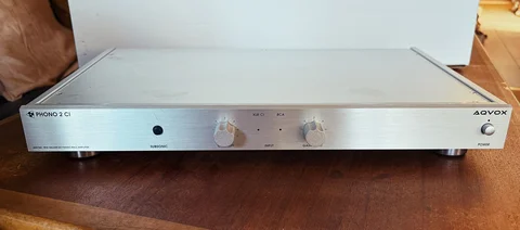 Aqvox phono 2 ci Balanserat eller obalanserat phonosteg...