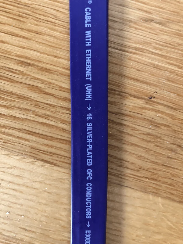 Wireworld Ultraviolet 6 High Speed HDMI-kabel med Ethernet (2m) - Billede 4 af 4