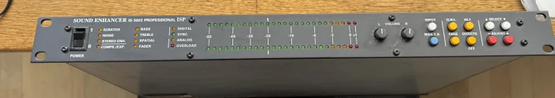 Sound Enhancer IS 5022 Professional ISP DA / AD Sound Enhancer IS 5022 Professional ISP DA / AD - Bild 1 av 8