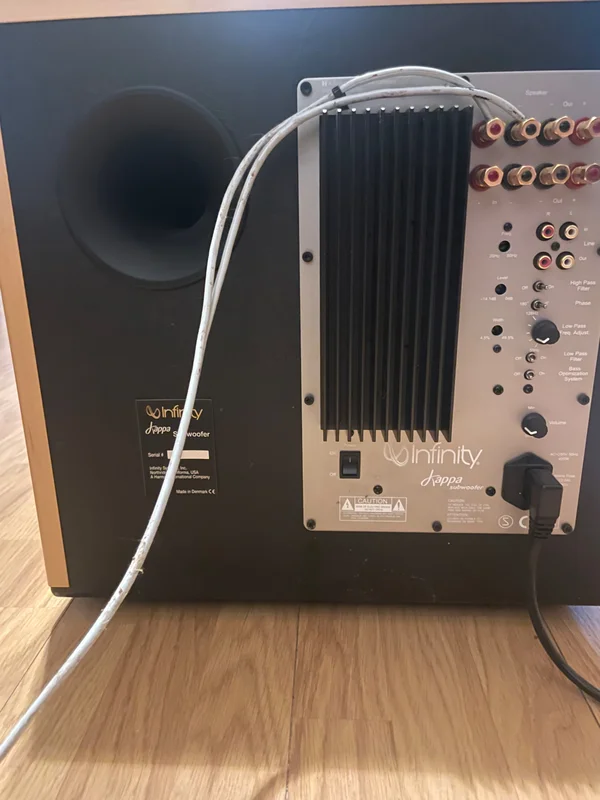 Infinity kappa subwoofer Infinity kappa subwoofer - Bild 2 av 2