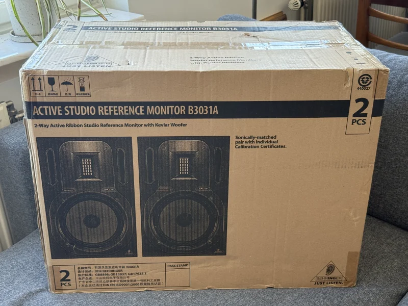 Helt nya B3031A &ndash; Professionella studiomonitorer - Bild 2 av 3