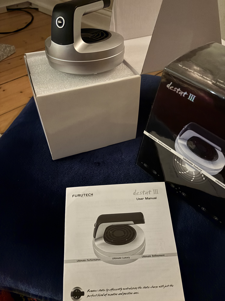 Antistat Furutech Destat III/Skivpuck Michell/Nålvåg Shure