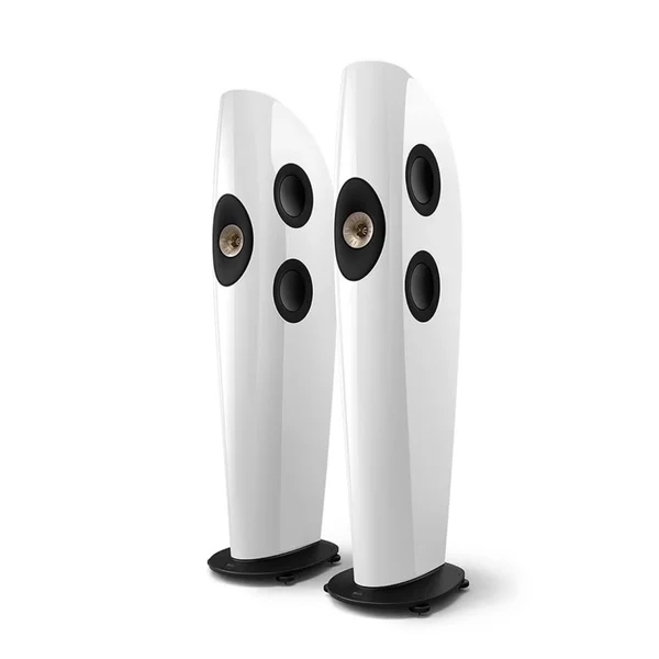 KEF Blade Two Meta Arctic White/ Champagne - Skyltexemplar - Bild 2 av 6