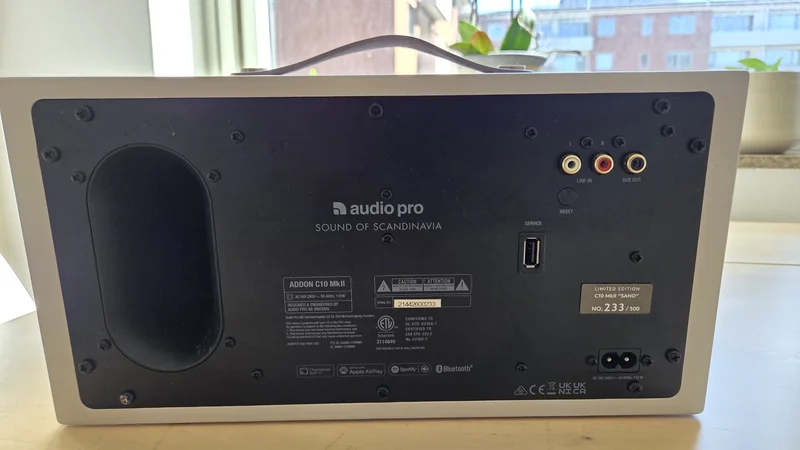 Audio Pro C10 MKII Limited Edition 233/500 - Bild 4 av 5