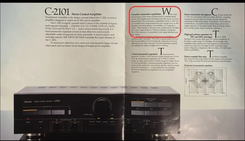 Sansui C-2101 försteg Sansui C-2101 försteg - Bild 3 av 4